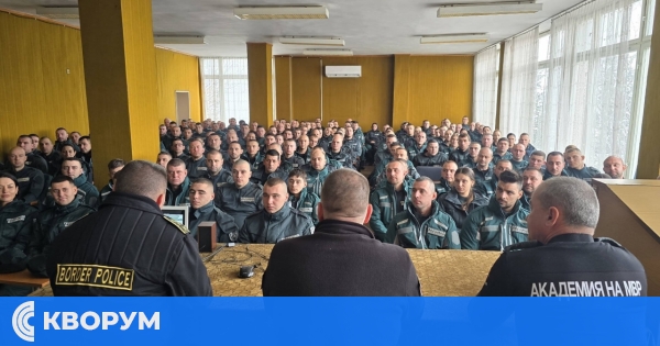 Започна обучението на 400 бъдещи гранични полицаи