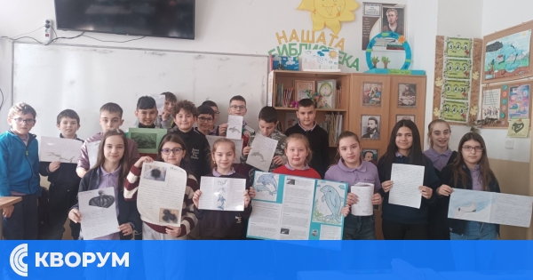 "Как се диша под водата?" – ученици от СУ "Васил Левски" – Дулово с вдъхновяващ урок по "Човекът и природата"