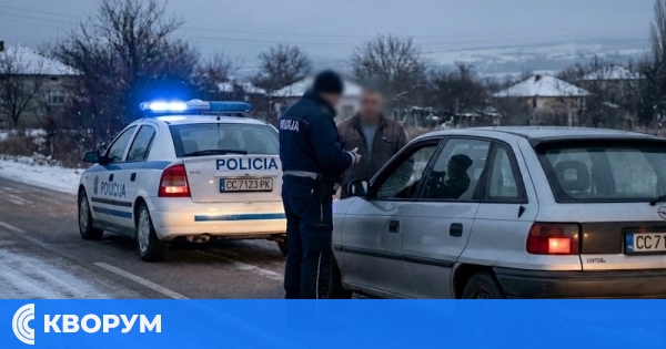 Пиян шофьор на "Опел" осъмна в ареста след проверка в село Чернолик