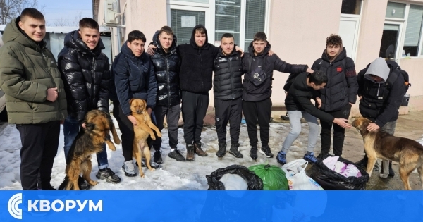Ученици от ПЗГ "Добруджа" с благотворителна инициатива в подкрепа на приюта за безстопанствени кучета в Калипетрово