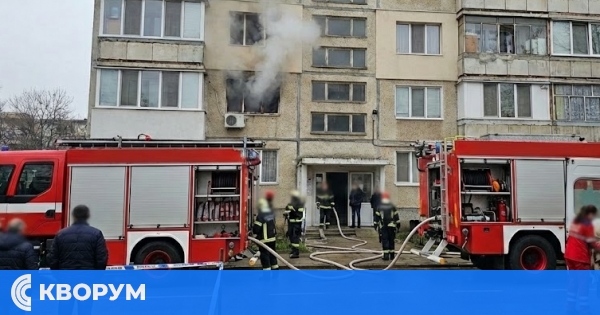 Възрастна жена пострада при пожар в апартамент в Силистра