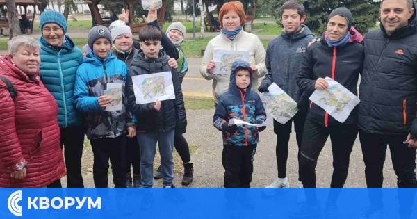 Клуб по спортно ориентиране "Азимут Силистра" стартира тренировки на новата разширена карта на града