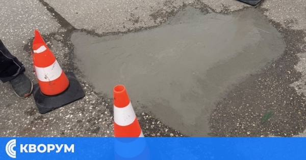 Опасна дупка в центъра на Силистра бе обезопасена след сигнали на граждани