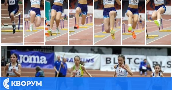 Достойно представяне на младите лекоатлети от "Олимп-97" на националния шампионат