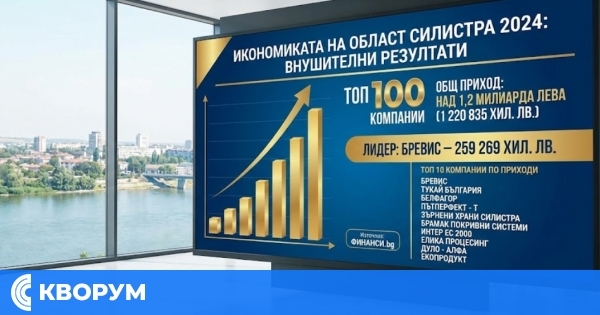 Най-големите компании в Силистра за 2024 г.: Вижте Топ 10