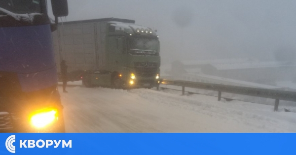 ОДМВР-Силистра: Спокойна зимна обстановка, но два инцидента затрудняват движението край града