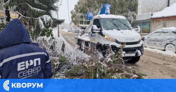 Спиранията на тока в област Силистра за 23 февруари
