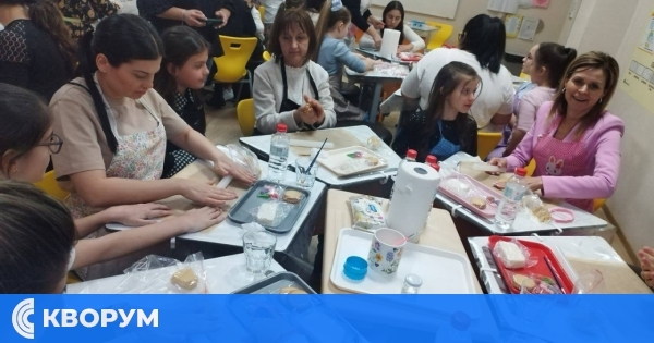 Майсторски клас "Сърце и захар" събра ученици и майки в ОУ "Иван Вазов" – Силистра