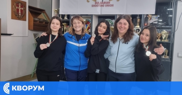 Сребърни медали за "Снайпер-92" – Силистра на държавното първенство по стрелба