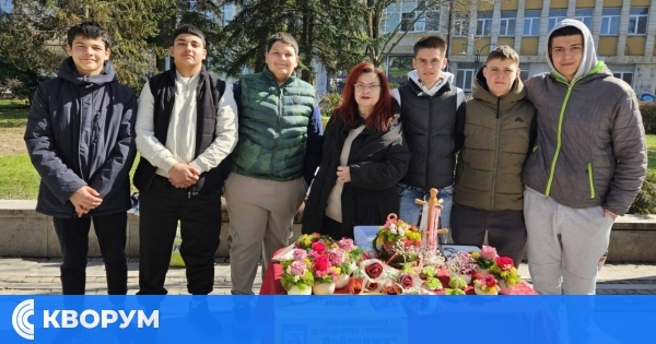 Ученици от ПЗГ "Добруджа" – Силистра отбелязаха 8 март с благотворителна инициатива