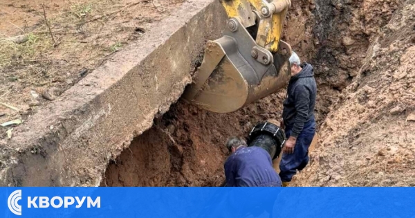 Нарушено водоподаване в село Главан заради авария на водопровод