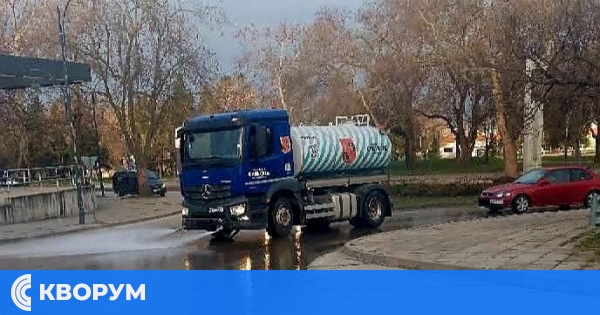 ОП "Синева" започна почистването на улиците и обновяването на зелените площи в Силистра