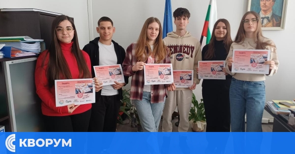 Ученици от ПМГ – Силистра с отлично представяне в Европейската олимпиада по статистика