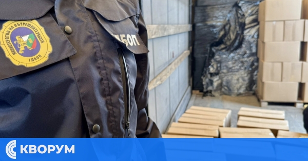 ГДБОП иззе 4 милиона къса цигари подготвени за износ към Румъния