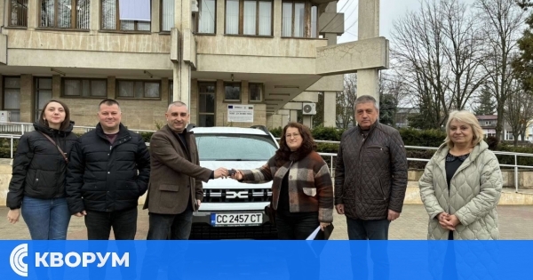 Община Дулово осигури нов автомобил за социална услуга в село Правда