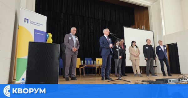 Акад. Николай Денков представи листата на ПП-ДБ в Силистра