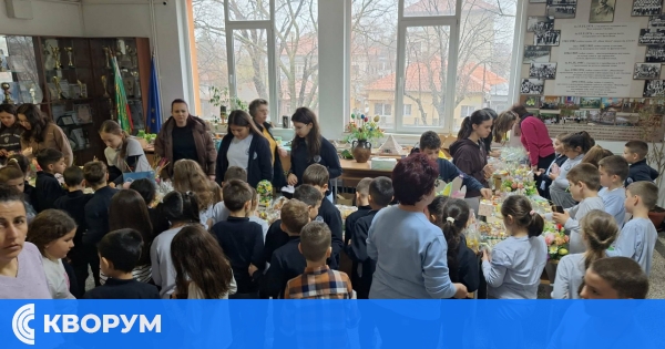 Великденски благотворителен базар обедини ученици и родители в ОУ "Иван Вазов" – Силистра