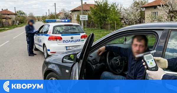 Антирекорд: 30-годишен кара Ауди с над 3 промила в Дуловско