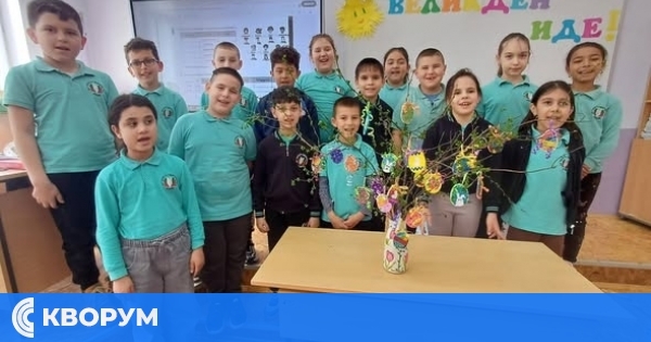 Великденска работилничка в ОУ "Христо Смирненски" – Дулово вдъхнови второкласници