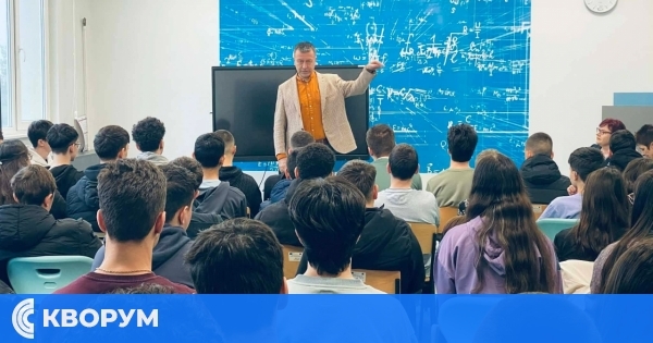 Д-р Огнян Димов вдъхнови ученици в ПМГ Силистра с лекция за успеха и избора