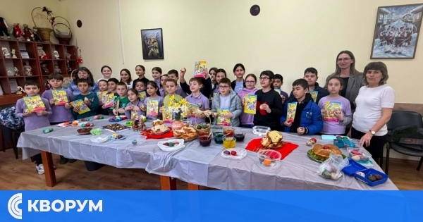 Деца от Главиница боядисваха великденски яйца в творческа инициатива