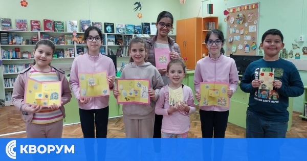 Великденска арт работилница събра деца в Регионалната библиотека в Силистра