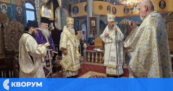 Митрополит Яков ще отслужи служби на 9 април