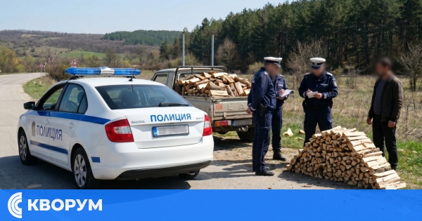 Хванаха 34-годишен мъж с незаконни дърва край Дулово