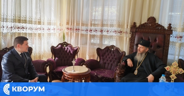 Областният управител и митрополит Яков обсъдиха общи каузи за развитието на Силистренския край