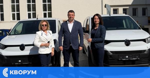 Силистра с нови електромобили за социалните услуги