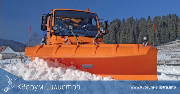 Кметът наложи санкция на снегопочистващата фирма "Синева"
