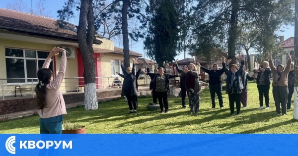 Сутрешна гимнастика на открито повиши тонуса на потребителите в ЦСРИ – Листец