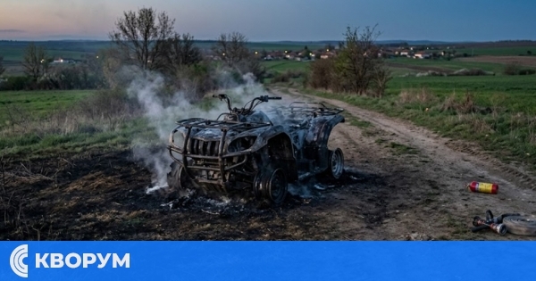 АТВ изгоря край село Добруджанка
