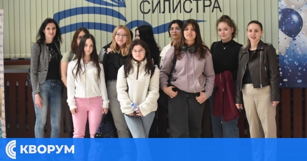 Ученици от ПГС "Пеньо Пенев" представиха международен проект в Силистра