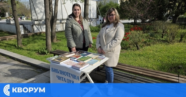 Регионалната библиотека в Силистра излезе на открито с лятна читалня, посветена на Априлското въстание