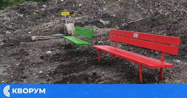 Нови пейки по екопътека "Изворчето" в село Богорово, предстои официално откриване през май