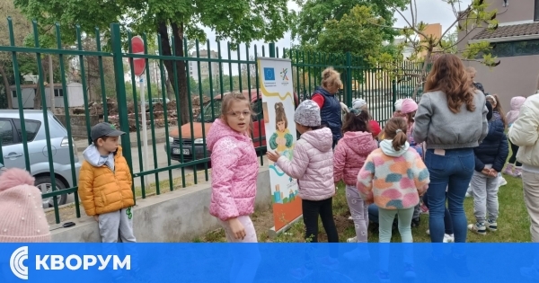 Малки природозащитници от ДГ "Роза" засадиха храсти по случай Деня на Земята