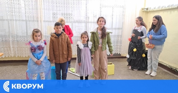 Ученици от Добротица отбелязаха Деня на Земята с модно дефиле