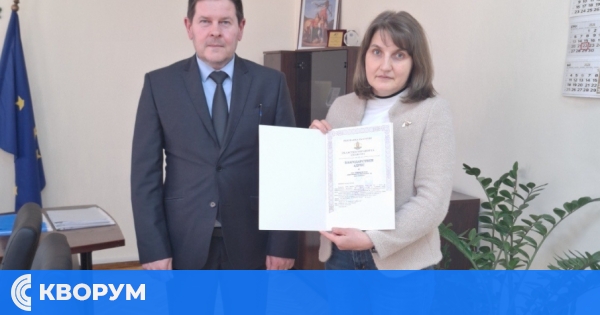 Областният управител отличи "Информационно обслужване" – Силистра