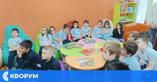 Детският отдел на РБ "Партений Павлович" посрещна първокласници за Световния ден на книгата