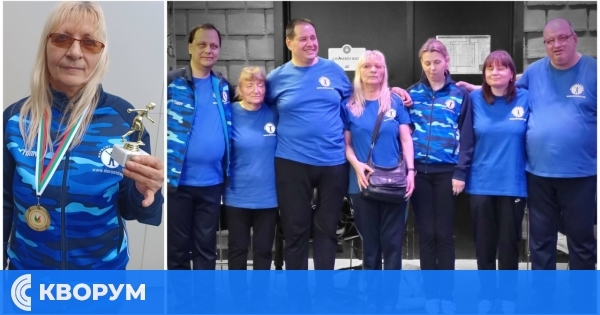 Златен медал за Рени Иванова от Силистра на първенството по боулинг за незрящи