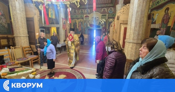 Тържествена литургия в Калипетрово за Неделята на светите жени мироносици