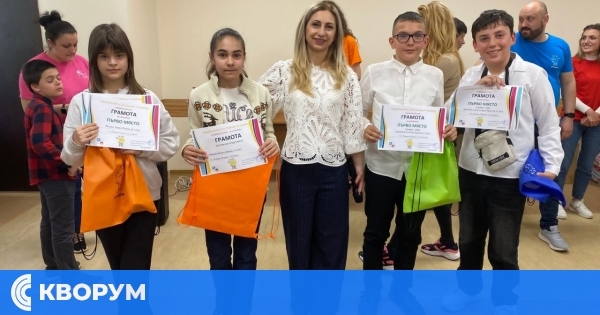 Ученици от СУ "Йордан Йовков" – Тутракан с отличия от националното състезание "ИТ Знайко+"