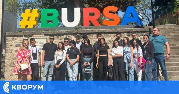 Ученици от ПГМСС – Средище с вдъхновяващ старт на мобилността по "Еразъм+" в Бурса