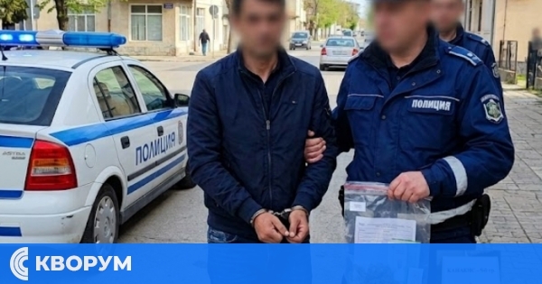 Полицията в Дулово хвана мъж с дрога на обществено място