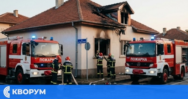 Късо съединение предизвика пожар в дом в Силистра, огнеборци предотвратиха трагедия