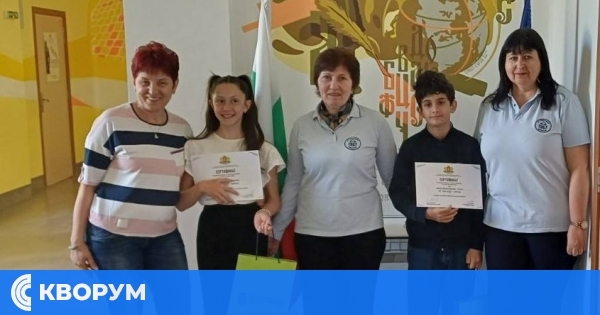 ОУ "Иван Вазов" сред най-добрите в България на националната олимпиада по гражданско образование