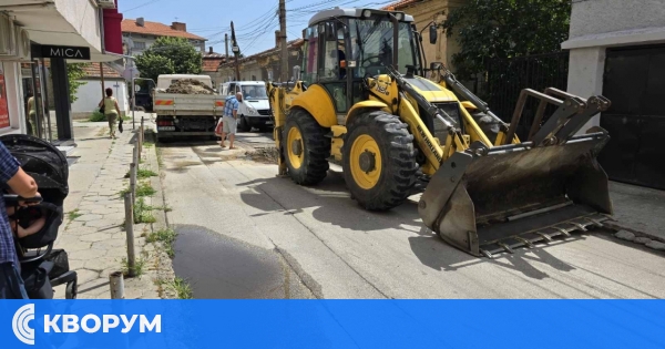 Авария оставя кв. "Гагарин" в Силистра с нарушено водоподаване днес