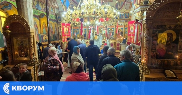 Света литургия в Калипетрово по повод Неделя на Разслабления