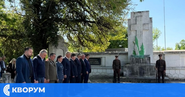 Гергьовден в Силистра: Почетоха паметта на загиналите воини с ритуал и панихида на Мемориалното военно гробище
